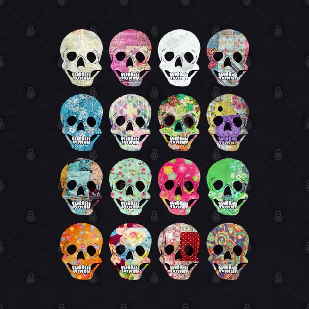 Skulls by KatherineBlowerDesigns